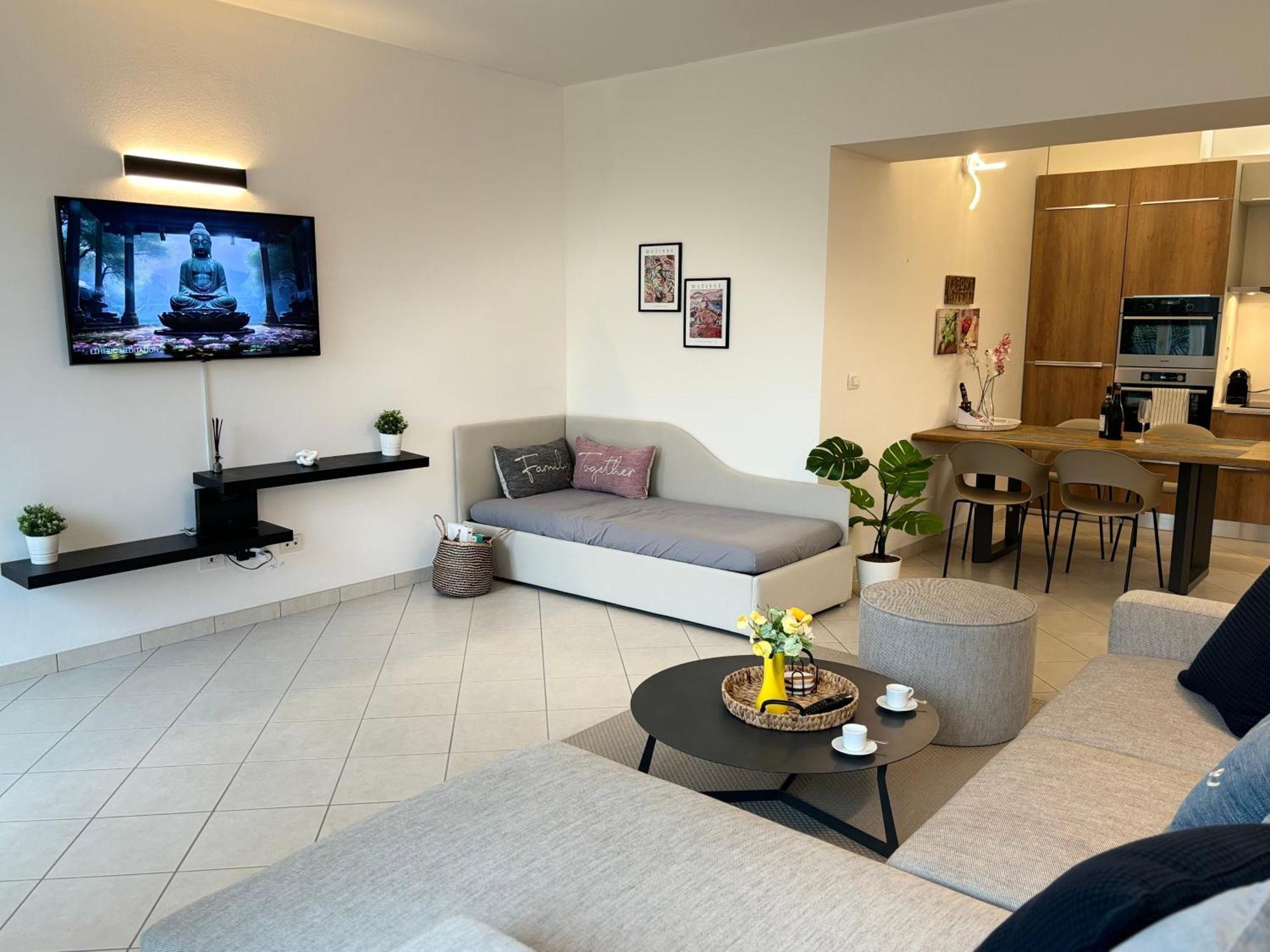 Lago Villa Zen - Apartment With Jacuzzi, Panoramic Views Лено Экстерьер фото